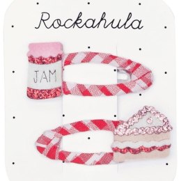 Rockahula Kids spinki do włosów dla dziewczynki 2 szt. Jam and Cake Gingham