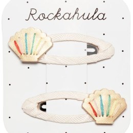 Rockahula Kids spinki do włosów dla dziewczynki 2 szt. Rainbow Shell