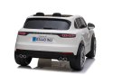 Porsche Cayenne S na akumulator dla dzieci Lakier Biały + Pilot + Wolny START + EVA + Audio LED