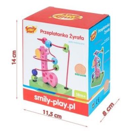 SMILY PLAY SP84494 Przeplatanka drewniana Żyrafa