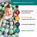 Meowbaby® kwadratowy suchy basen dla dziecka 110x1 MEOWBABY