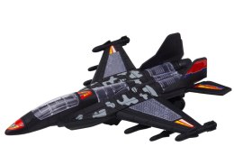 Myśliwiec Militarny F35 Jeżdżący Światła Dźwięki Czarny