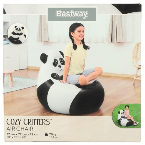 Fotel dmuchany puf BESTWAY 75116 panda Fotel dmuchany puf BESTWAY 75116 panda