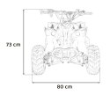 Pojazd Quad Spalinowy RENEGADE HIPERFECT 110CC Zielony