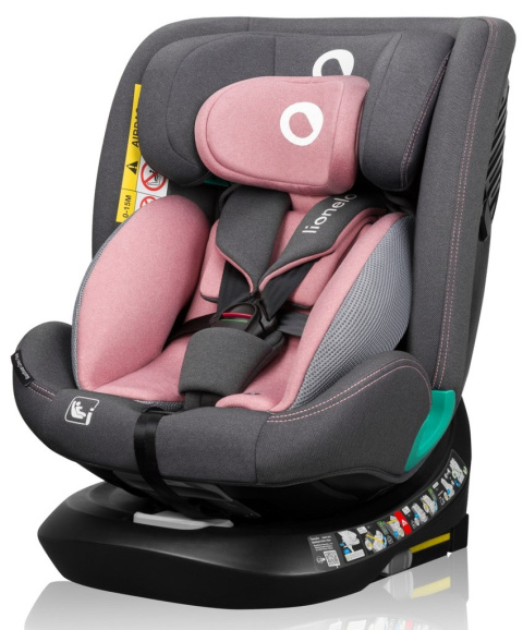 BASTIAAN ONE i-Size Obrotowy fotelik samochodowy 0-36 kg Isofix - Pink Rose