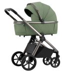 OMEGA 2w1 Carrello wózek dziecięcy głęboko-spacerowy do 22 kg CRL-6530 - Perfect Green