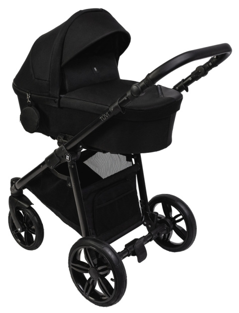 TUVI 2w1 Dada Prams wózek dziecięcy - Moon Black