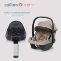 Colibro PETIT PRO Fotelik samochodowy R129 0-13 kg z bazą isofix - Camel