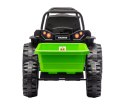 Milly Mally Pojazd na akumulator Traktor z przyczepą Farmer Green