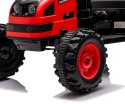 Milly Mally Pojazd na akumulator Traktor z przyczepą Farmer Red