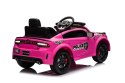 Auto Na Akumulator Dodge Charger Policyjny Różowy