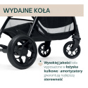 Chicco GLEE Kompaktowy wózek spacerowy do 22 kg - UNEVEN BLACK