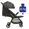 Chicco GLEE Kompaktowy wózek spacerowy do 22 kg - PLAYFUL BLACK