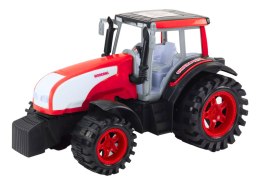 Duży Traktor Farmerski Rolniczy Napęd Czerwony