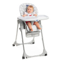 POLLY EASY 6m+ CHICCO krzesełko do karmienia - GREY MELANGE