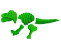 Zestaw Foremek Do Piasku Dinozaury Skamieniałości Zielone