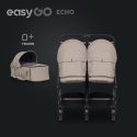 Gondola miękka do wózka dziecięcego EasyGo Echo - Savana Beige