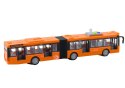 Autobus Przegubowy Miejski 1:16 Napęd Światła Dźwięki Napęd Pomarańczowy