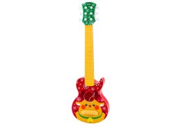 Gitara Zabawkowa Dla Dzieci Regulacja Strun Renifer Czerwona