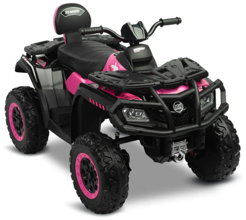 RUSH Toyz Quad na akumulator 4x80W - Pink