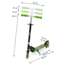 SKIPO WXM Hulajnoga składana 120 mm ABEC-7 do 50 kg - Game