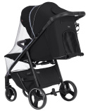 Bravo 2024 Carrello wózek dziecięcy spacerowy do 22 kg CRL-8512 - Pure Black