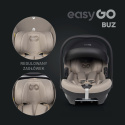 EasyGo BUZ Fotelik samochodowy R129 0-13 kg - Taupe