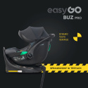 EasyGo BUZ PRO Fotelik samochodowy z bazą isofix R129 0-13 kg - Granito