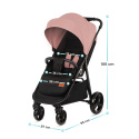 GRANDE PLUS wózek spacerowy do 22kg KinderKraft - Grey