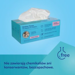 CANPOL 1/658 Suche chusteczki bambusowe dla niemowląt 100 szt.