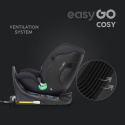 EasyGo COSY I-Size Fotelik samochodowy 0-36 kg 40-150 cm isofix - Ink