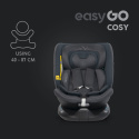 EasyGo COSY I-Size Fotelik samochodowy 0-36 kg 40-150 cm isofix - Granito