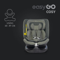 EasyGo COSY I-Size Fotelik samochodowy 0-36 kg 40-150 cm isofix - Greener