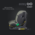 EasyGo COSY I-Size Fotelik samochodowy 0-36 kg 40-150 cm isofix - Greener