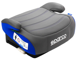 SK100i I-Size IsoFix Sparco 125-150 cm (do 22-36 kg) fotelik samochodowy kolor Grey/Blue