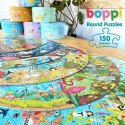 BOPPI, Puzzle okrągłe 58 cm - Christmas 150 elem.