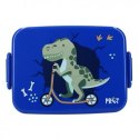 Śniadaniówka, lunch box z przegródką, dino navy, VADOBAG