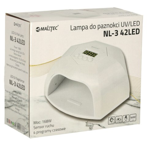 Malis Sp. z o. o. Lampa do paznokci UV LED NL-3 42LED