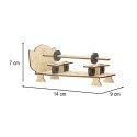 Kik Sp. z o. o. Sp. k. Zestaw edukacyjny do eksperymentów naukowych magnetycznych DIY 4w1