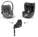 Cybex Cloud T i-Size 45-87cm rozkładany fotelik samochodowy 0-13 kg Mirage Grey