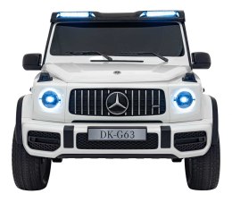 Pojazd Mercedes Benz G63 AMG XXL MP4 Biały