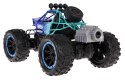 Crawler REAL ROCK z Funkcją Dymu R/C Niebieski