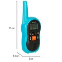 Kik Sp. z o. o. Sp. k. Walkie Talkie krótkofalówki dla dzieci zasięg 3km zestaw 2 szt.