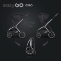 EasyGo GIRO Wózek głęboko-spacerowy 2w1 - Ebony Black