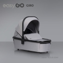 EasyGo GIRO Wózek głęboko-spacerowy 3w1 z fotelikiem EasyGo BUZ - Cloudy Gray