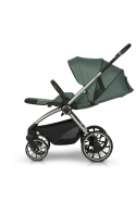 EasyGo GIRO Wózek głęboko-spacerowy 3w1 z fotelikiem EasyGo BUZ - Sage Green