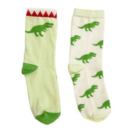 Rockahula Kids 2 pary skarpetek dziecięcych T-Rex roz 17-19 cm