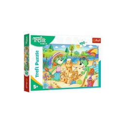 TREFL 16470 Puzzle 100 Dzień Treflików