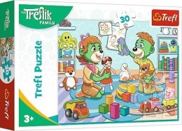 TREFL 18303 Puzzle 30 Radosna Rodzina Treflików