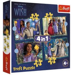 TREFL 34649 Puzzle 4w1 Marzenia się spełniają